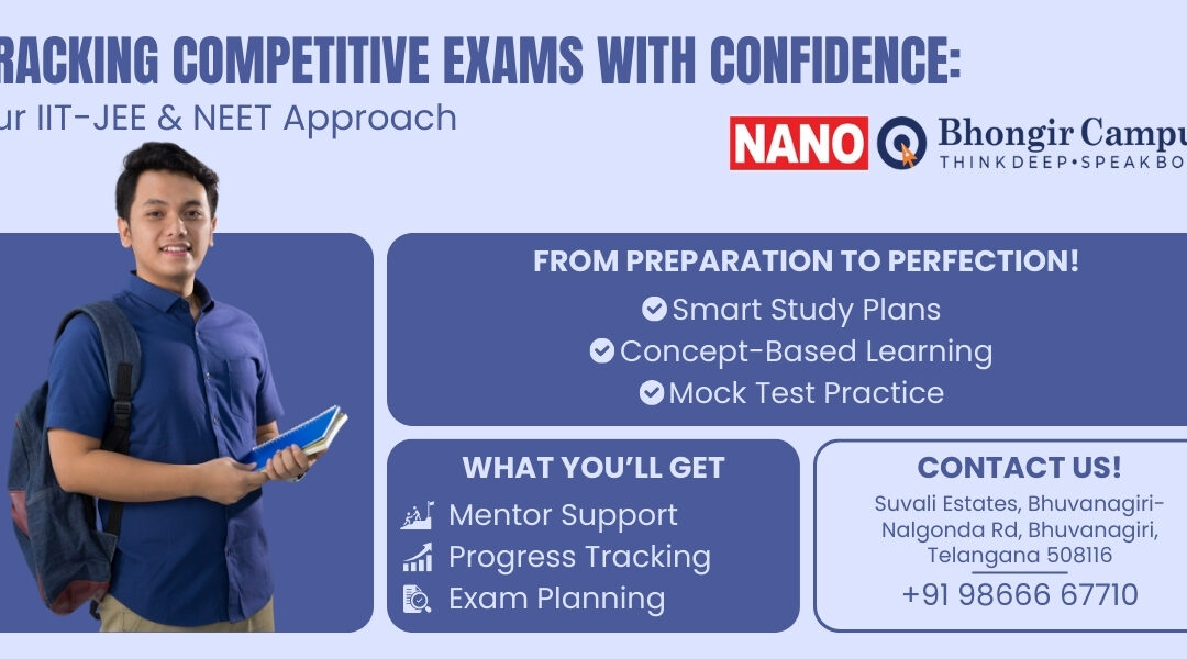 Cracking Competitive Exams with Confidence: Our IIT-JEE & NEET Approach