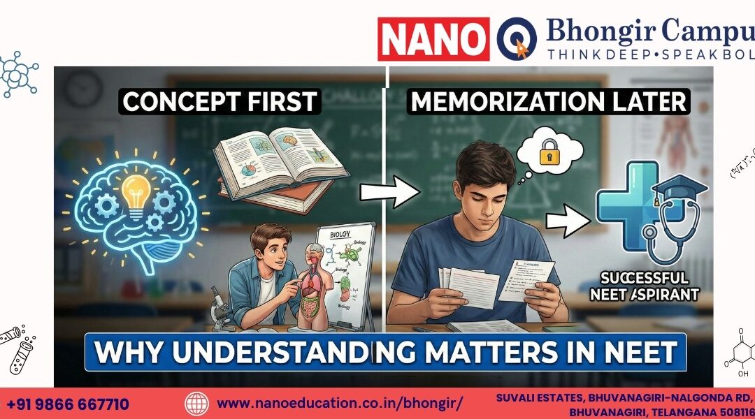 Concept First, Memorization Later: Why Understanding Matters in NEET