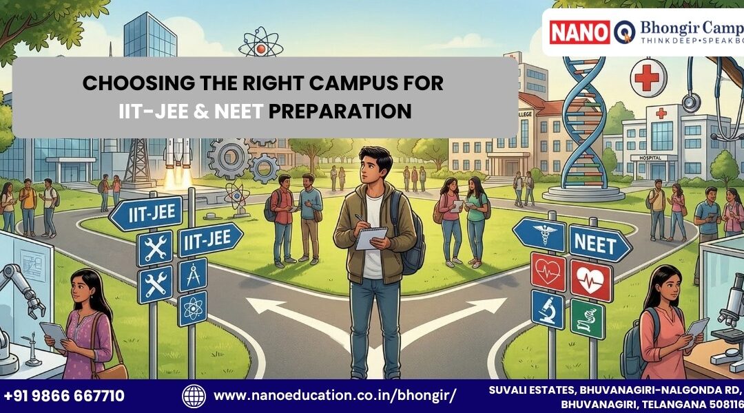 Choosing the Right Campus for IIT-JEE & NEET Preparation