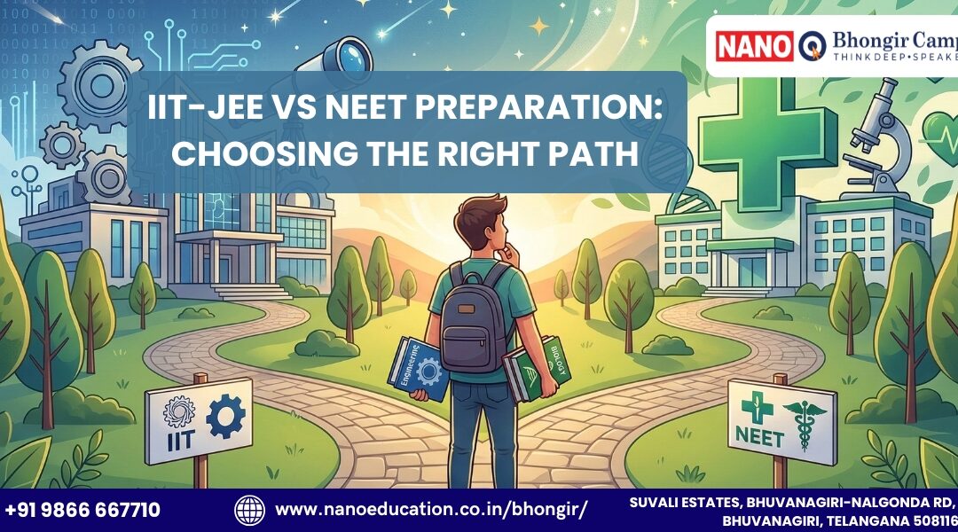 IIT-JEE vs NEET Preparation: Choosing the Right Path
