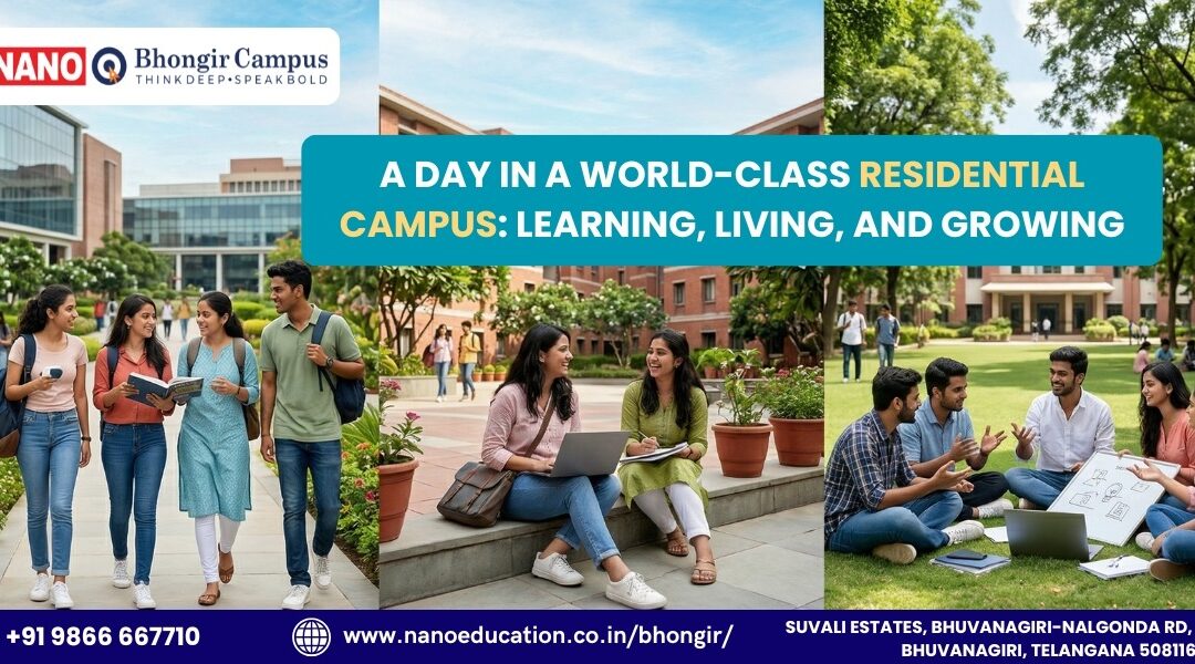 A Day in a World-Class Residential Campus: Learning, Living, and Growing